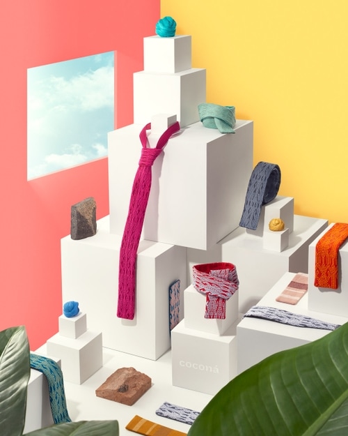 COCONA CORBATAS ARTESANALES
FOTO PUBLICITARIA MONTESTUDIO